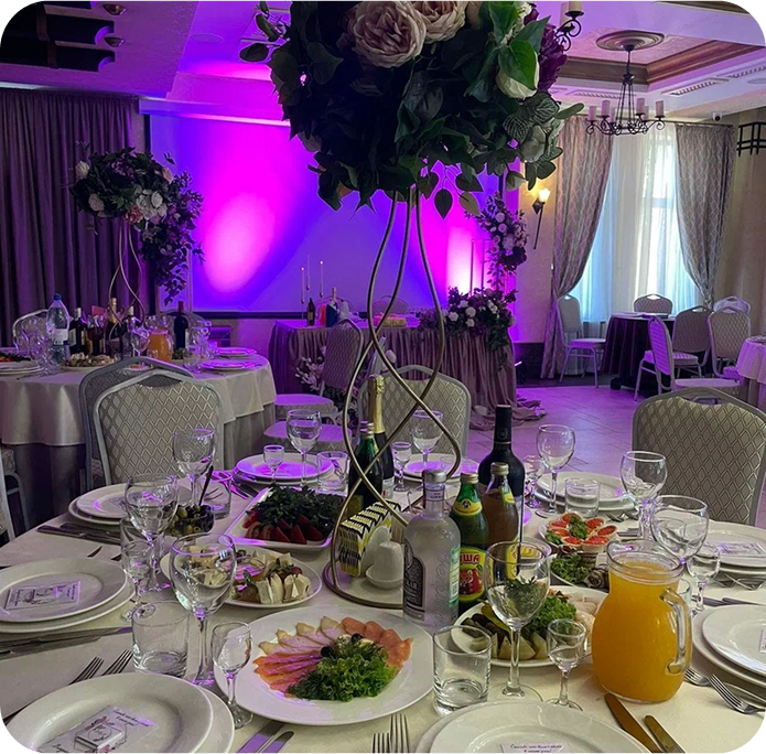 Ваш идеальный банкет — здесь и сейчас